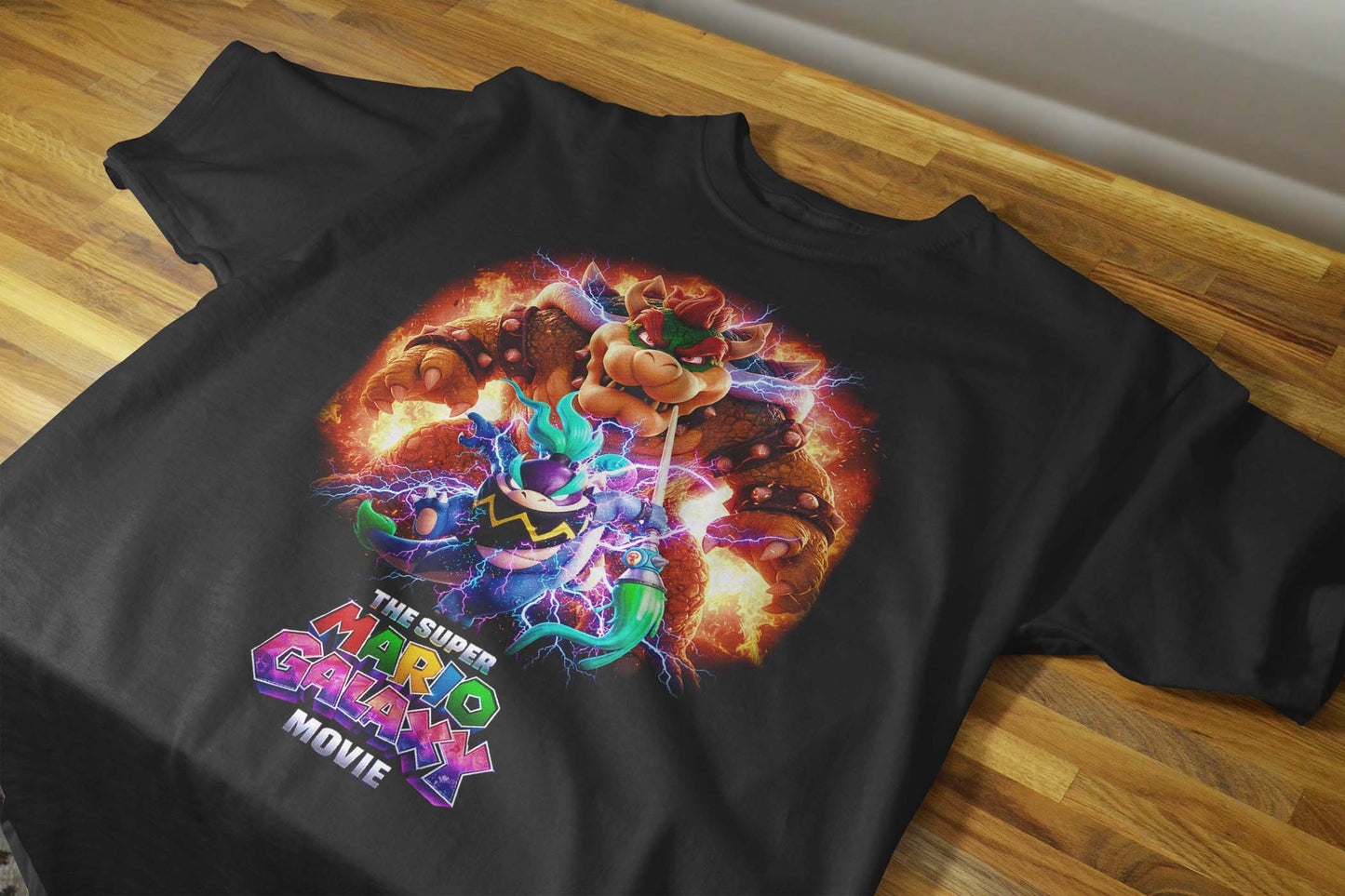 mario galaxy short sleeve t shirt