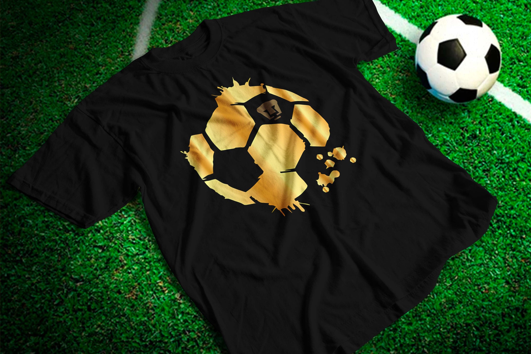 pumas black short sleeve t shirt
