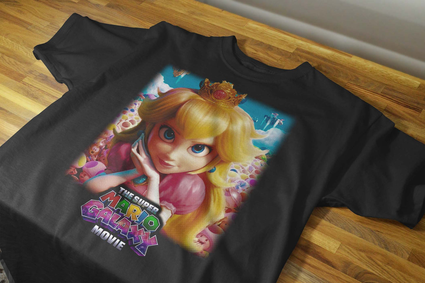 mario galaxy short sleeve t shirt