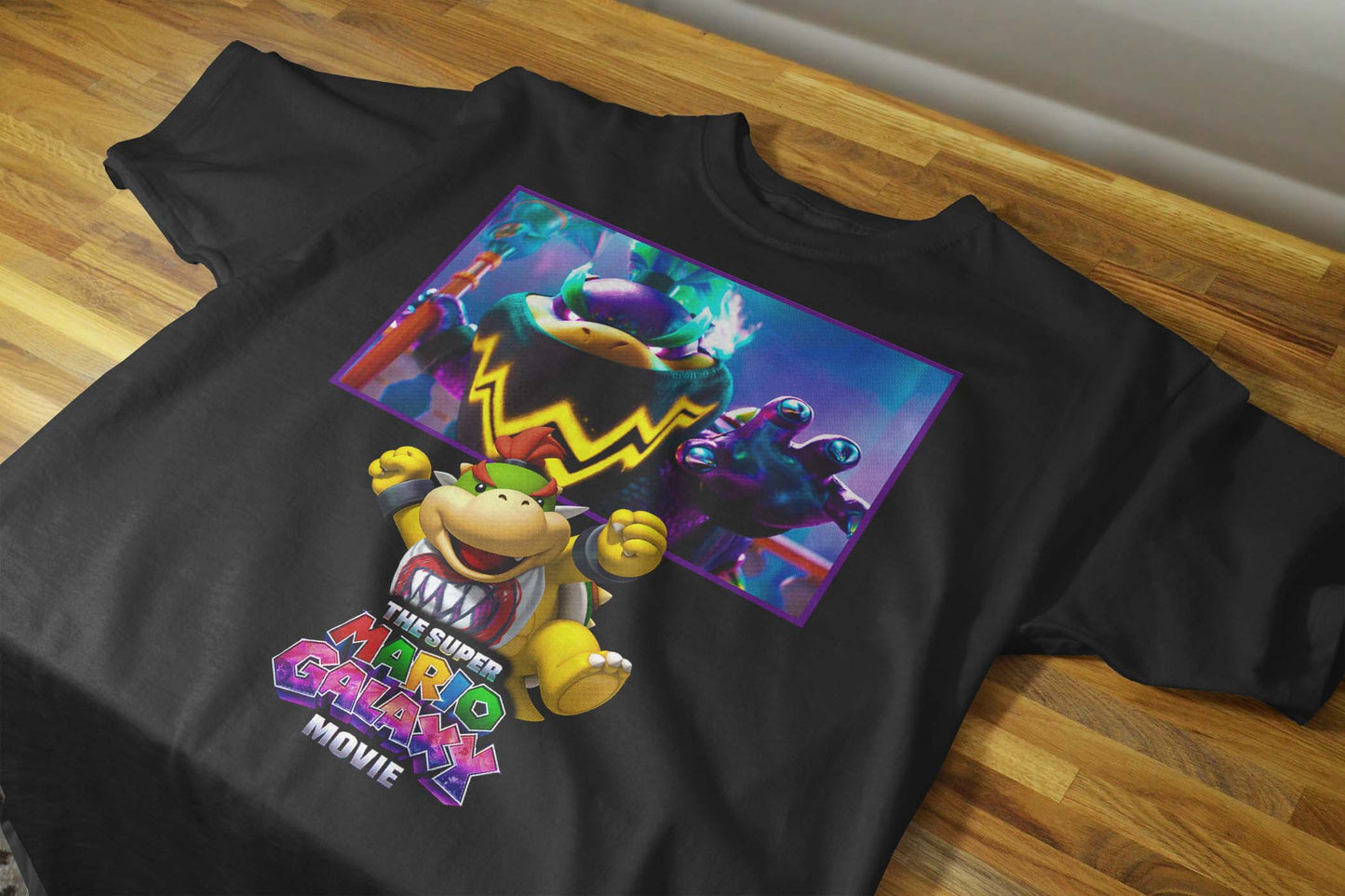 mario galaxy short sleeve t shirt