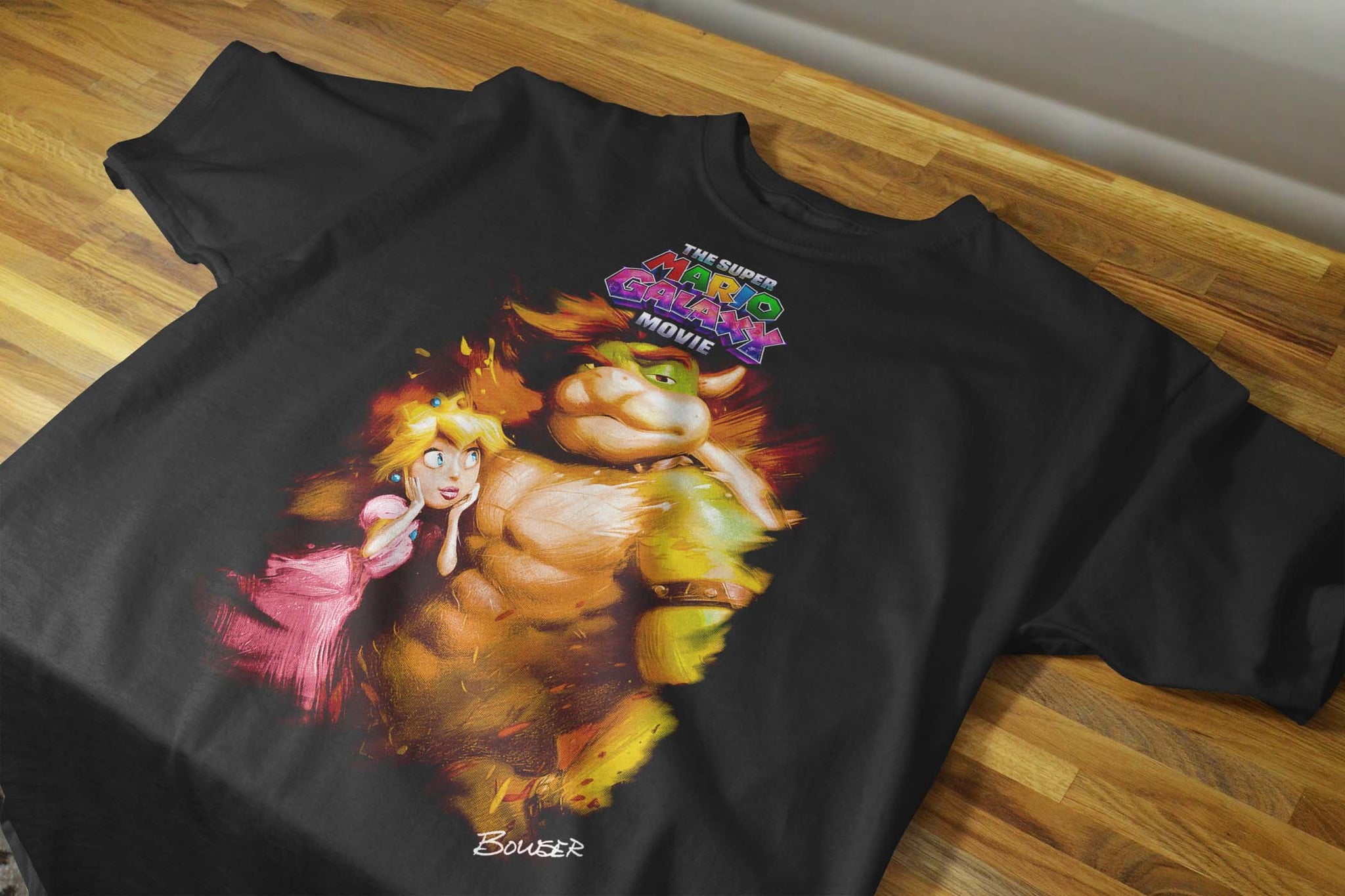 mario galaxy short sleeve t shirt