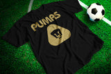 pumas black short sleeve t shirt