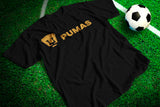 pumas black short sleeve t shirt