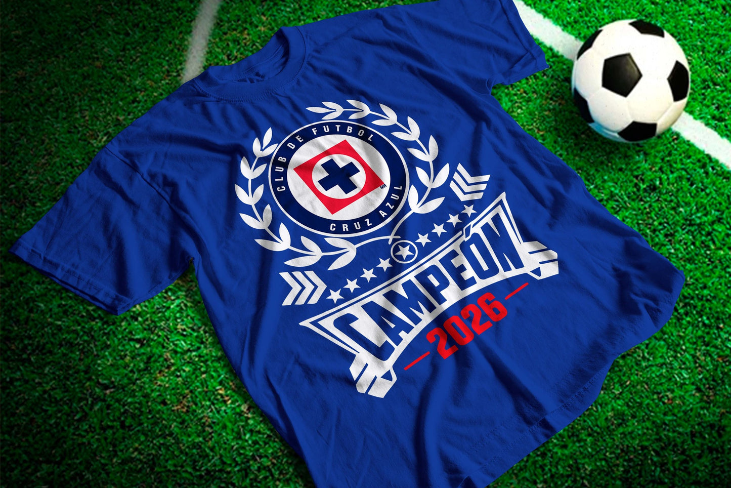 t shirt cruz azul campeon